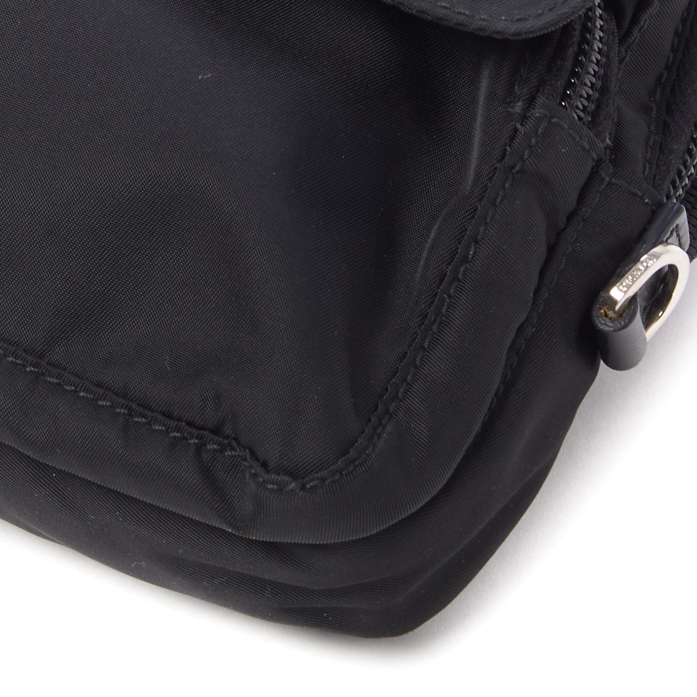 Prada Tessuto Nylon Belt Bag Black 4 of 7
