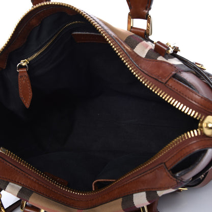 Burberry House Check Small Gladstone Dark Tan 5 of 13