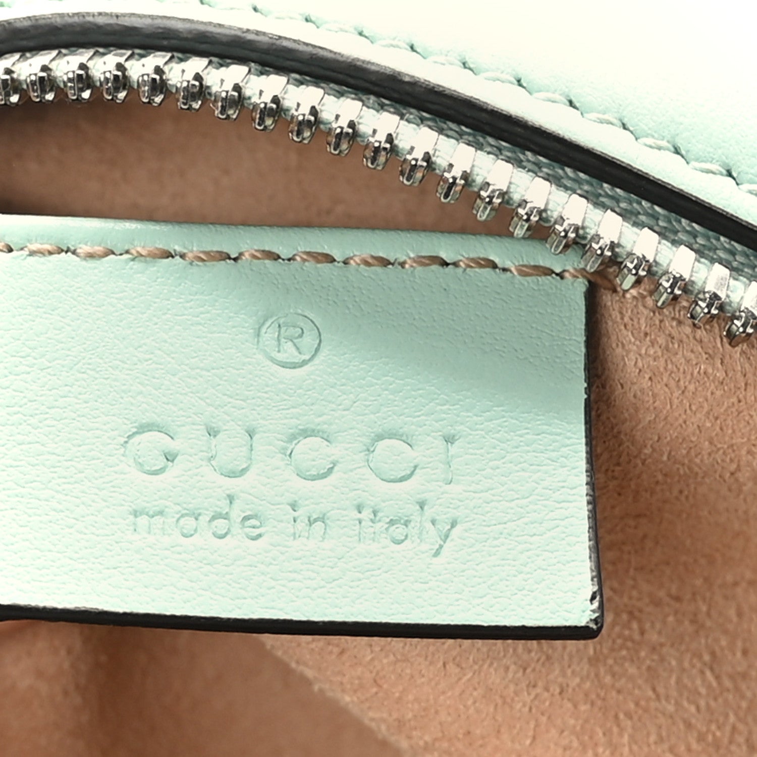 Gucci Calfskin Matelasse Diagonal Small GG Marmont Chain Shoulder Bag Multicolor Pastel 6 of 9