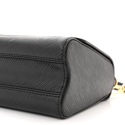 Louis Vuitton Epi Twist Top Handle Shoulder Bag MM Black 10 of 11