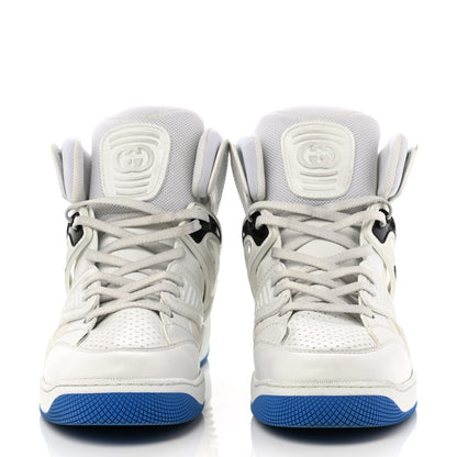 Gucci Demetra Mens Basket High Top Sneakers 8 Great White 2 of 8
