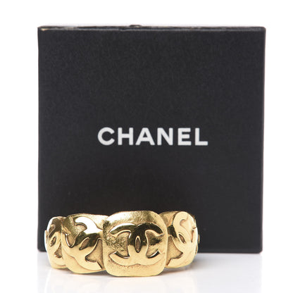 Chanel CC Cuff Gold 5 of 5