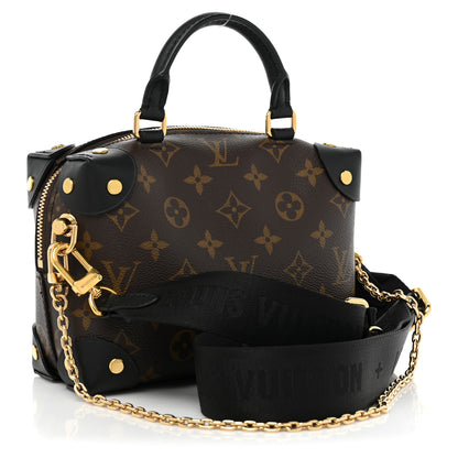 Louis Vuitton Monogram Petite Malle Souple Black 3 of 7
