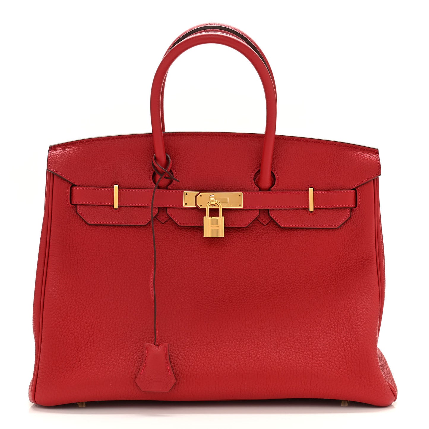 Togo Birkin 35 Rouge Casaque