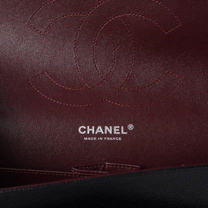 Chanel Caviar Quilted Jumbo Double Flap Black 6 of 8