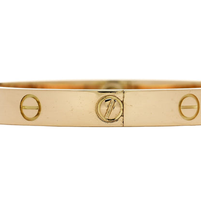 Cartier 18K Yellow Gold LOVE Bracelet 16 4 of 7