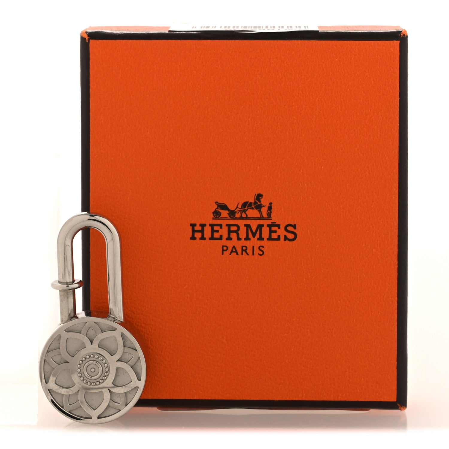 Hermes Palladium Lotus Cadena Lock 4 of 4