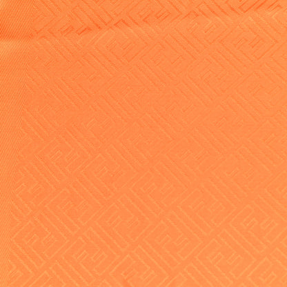 Fendi Wool Silk FF Shawl Orange 3 of 7