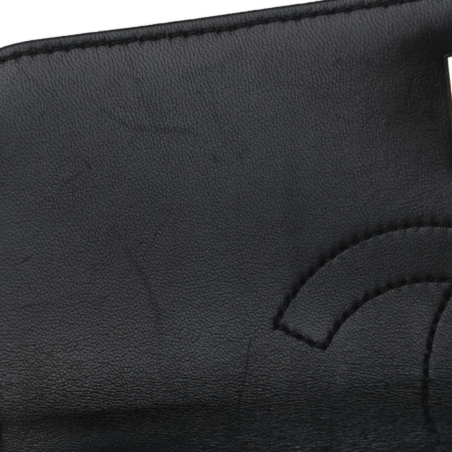Lambskin Quilted Small Trendy CC Dual Handle Flap Bag Black