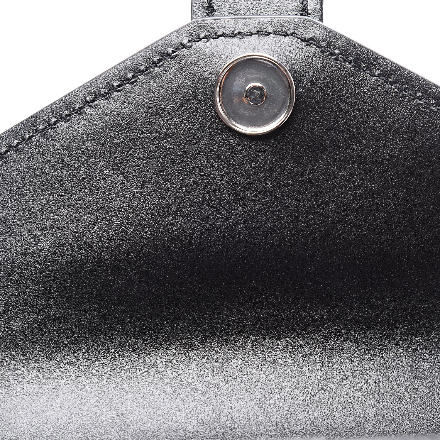 Chloe Shiny Goatskin Calfskin Aby Chain Shoulder Bag Black 7 of 11