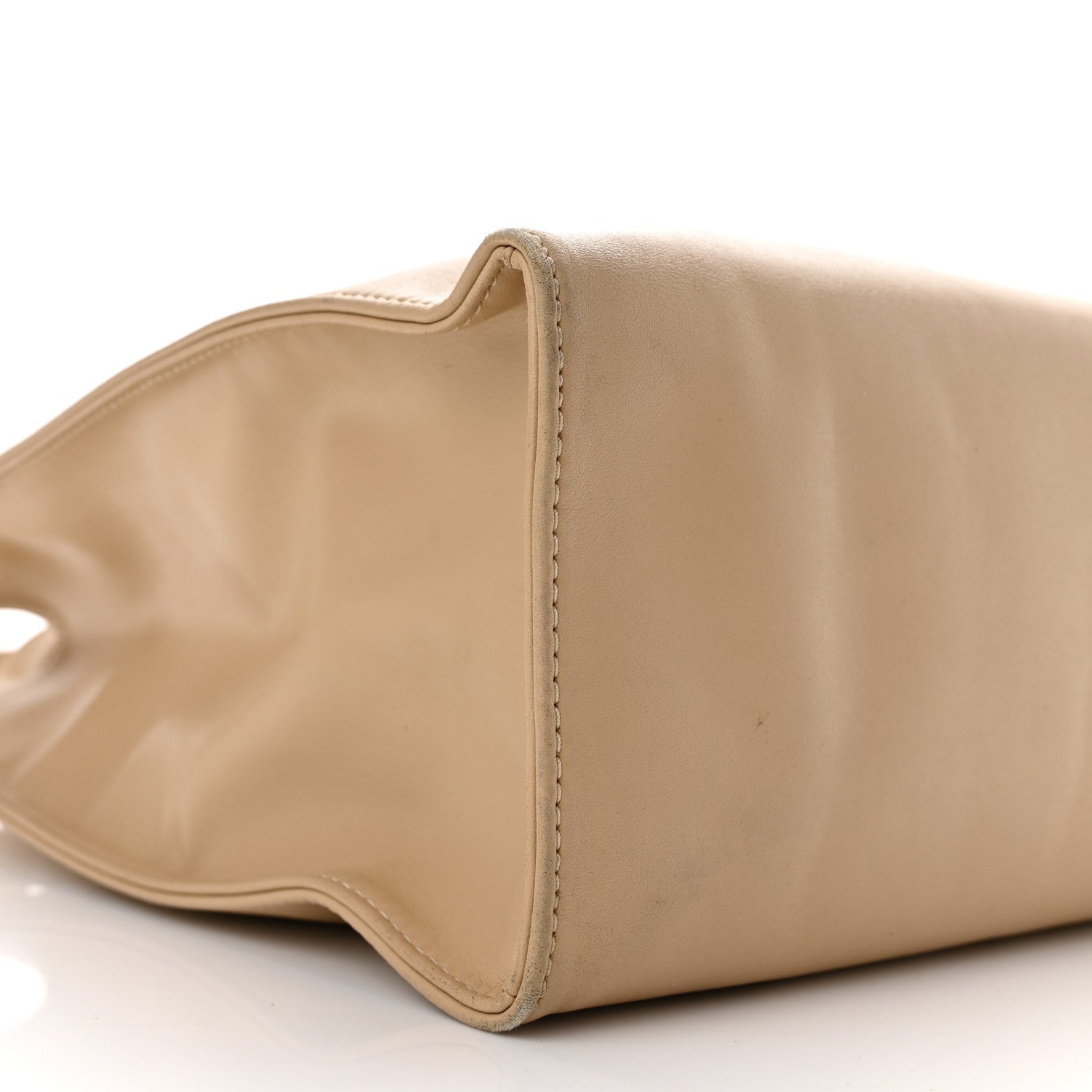 Telfar Vegan Leather Medium Shopping Bag Cream 9 of 11