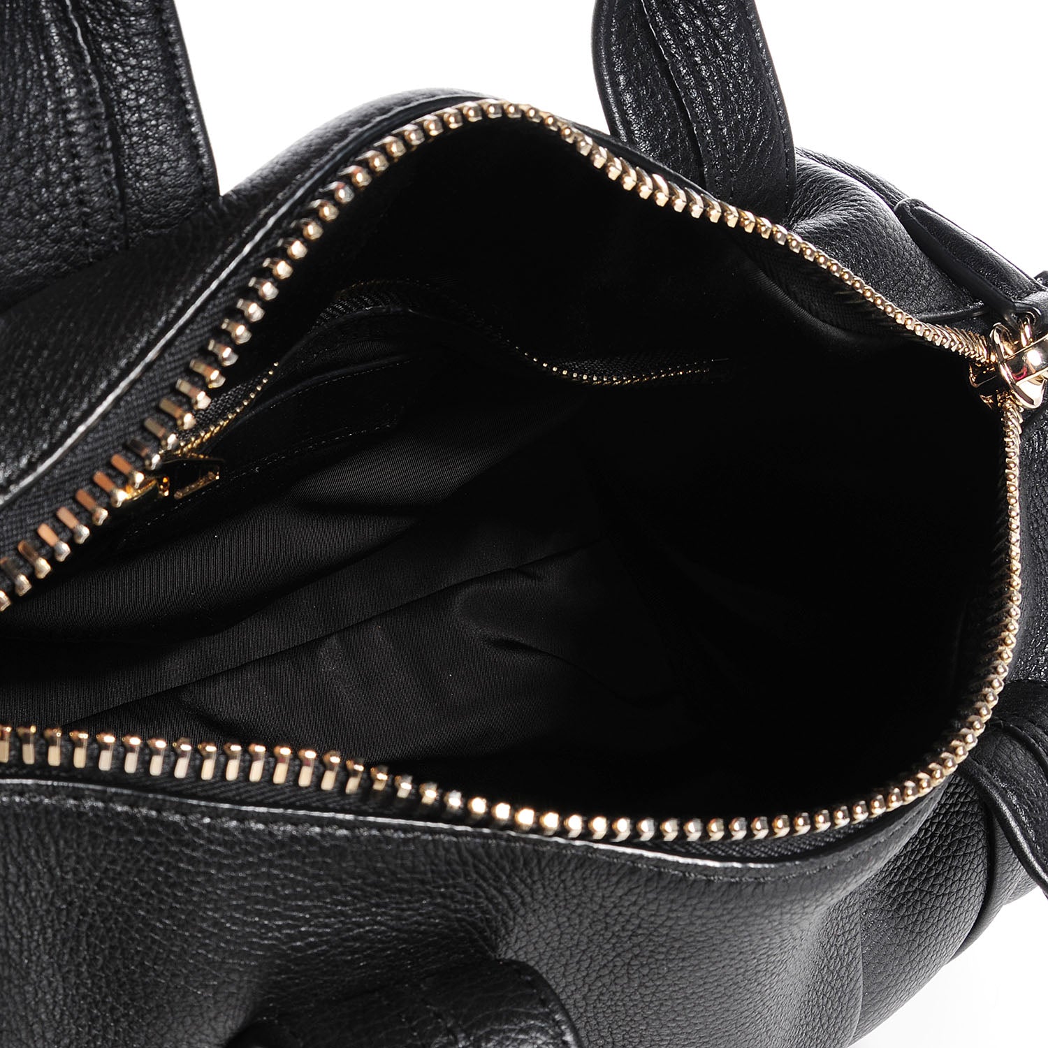 Alexander Wang Lambskin Rocco Duffel Black w Pale Gold Hardware 5 of 15