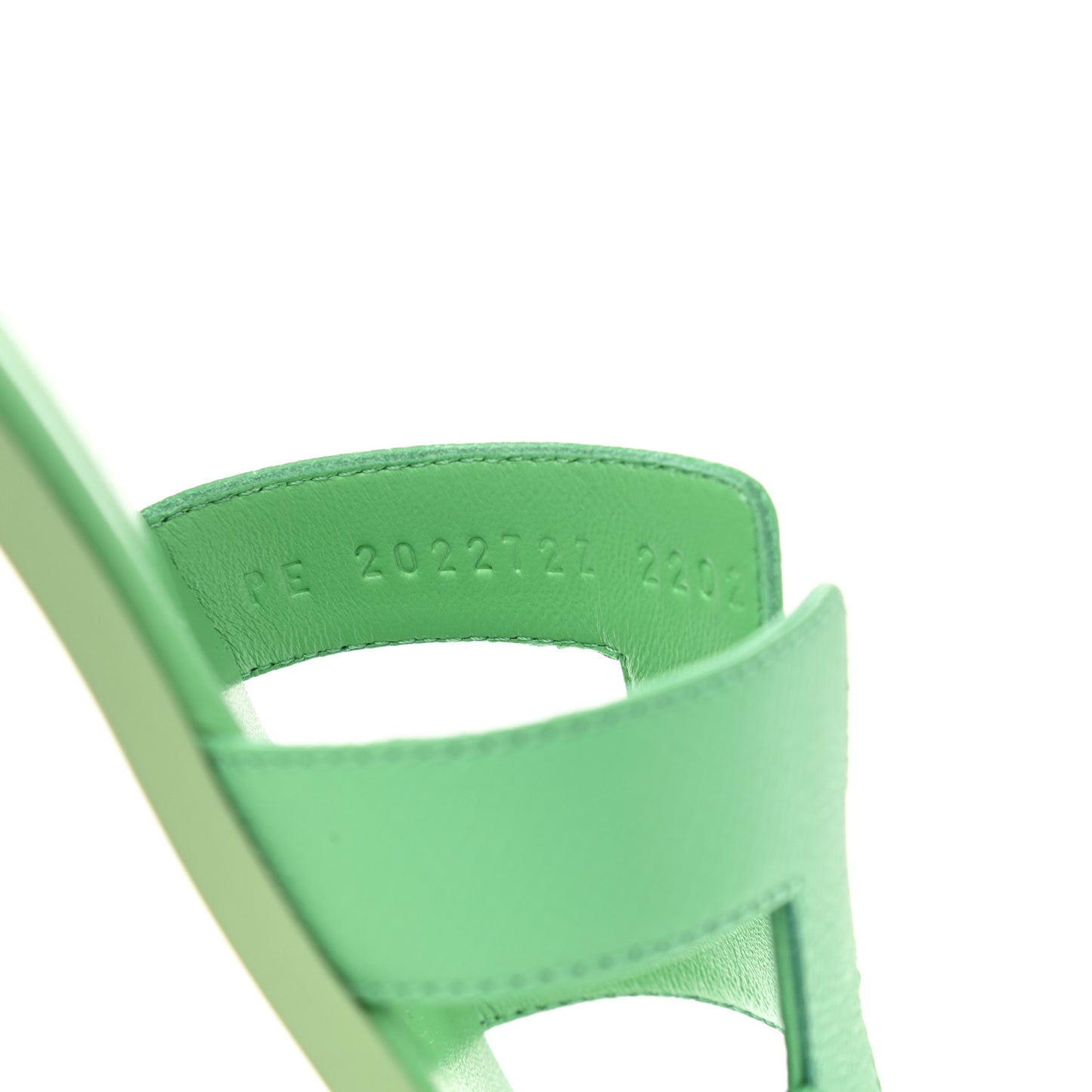 Epsom Oran Sandals 35 Vert Pomme