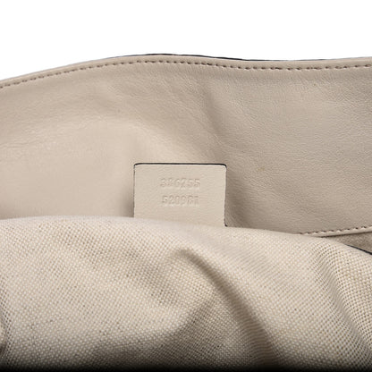 Gucci Guccissima Large Bree Foldover Tote Off White 8 of 11