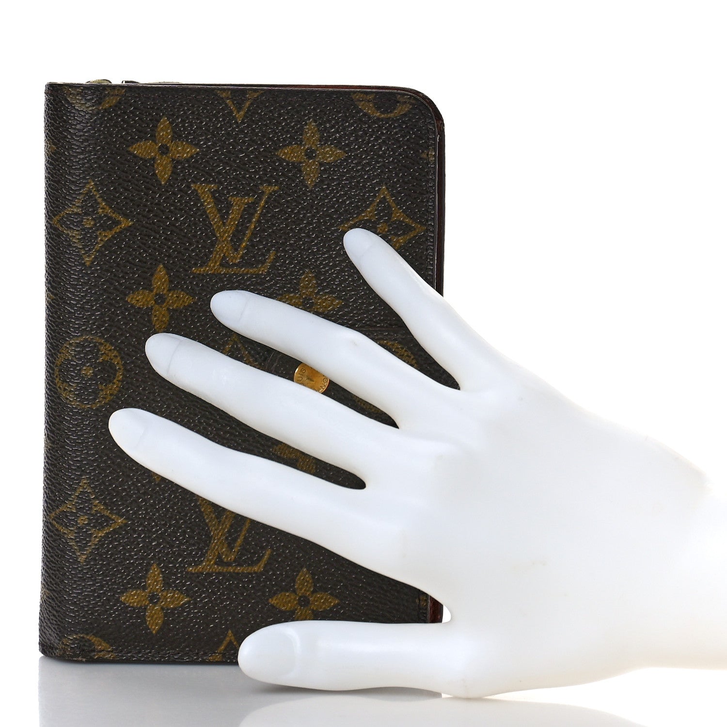 Louis Vuitton Monogram Porte Papier Zippe Wallet 2 of 15