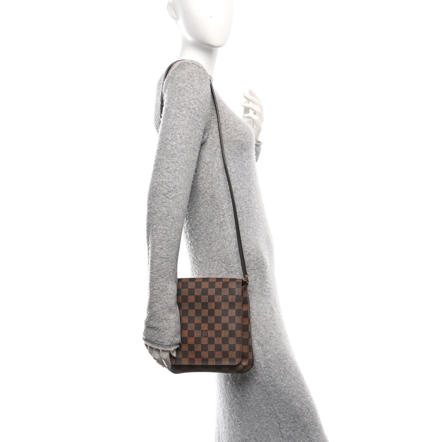 Louis Vuitton Damier Ebene Musette Salsa Long Strap 2 of 10