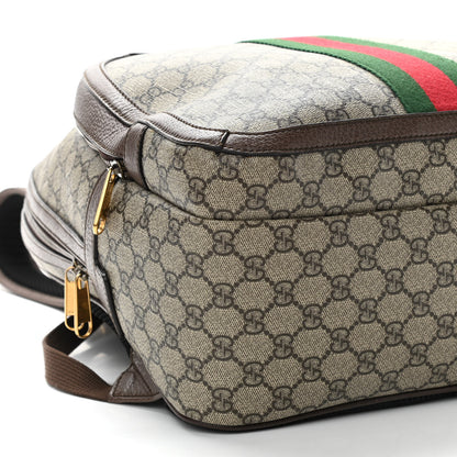 Gucci GG Supreme Monogram Medium Ophidia Day Backpack Brown 9 of 10