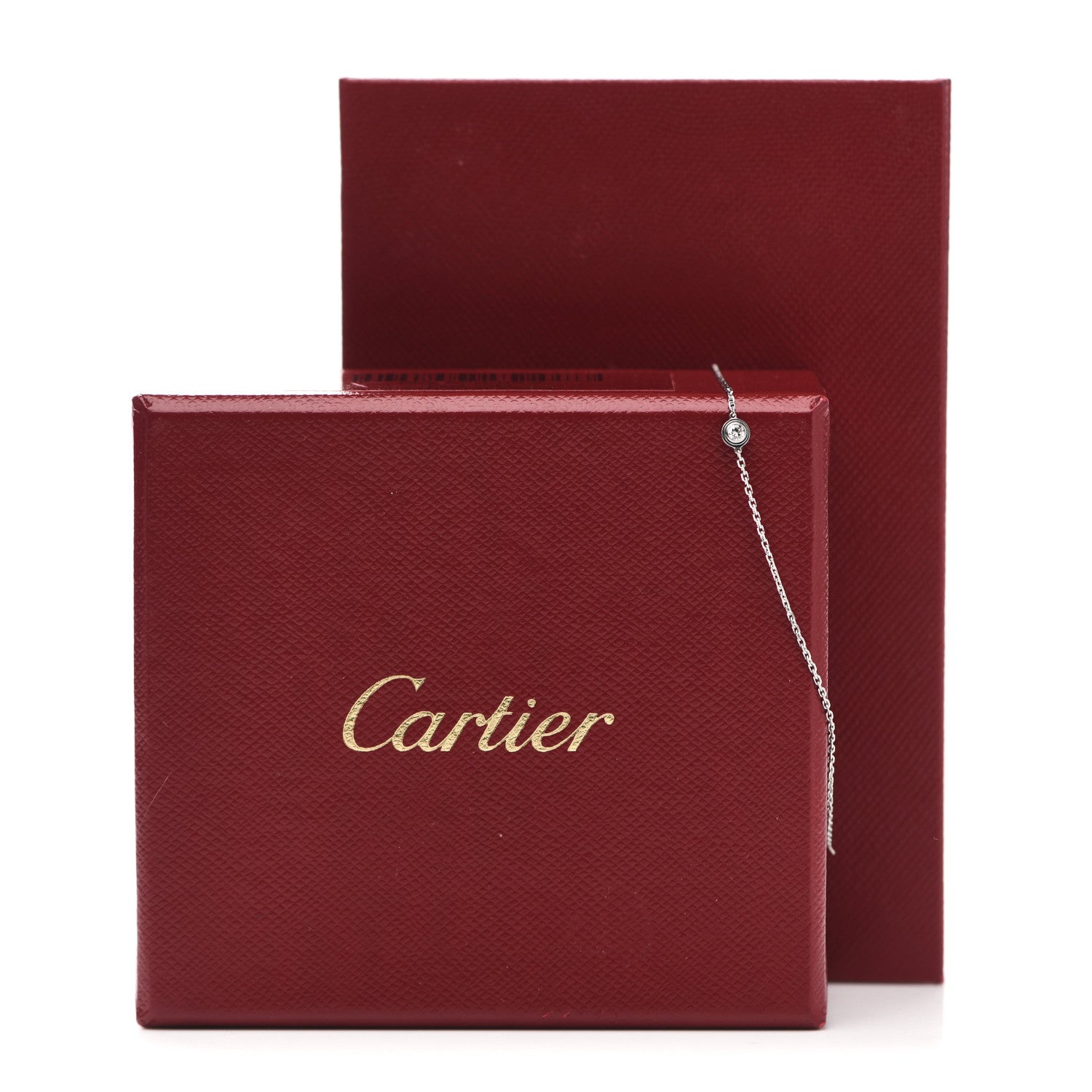 Cartier 18K White Gold Diamond XS D'Amour Bracelet 6 of 6