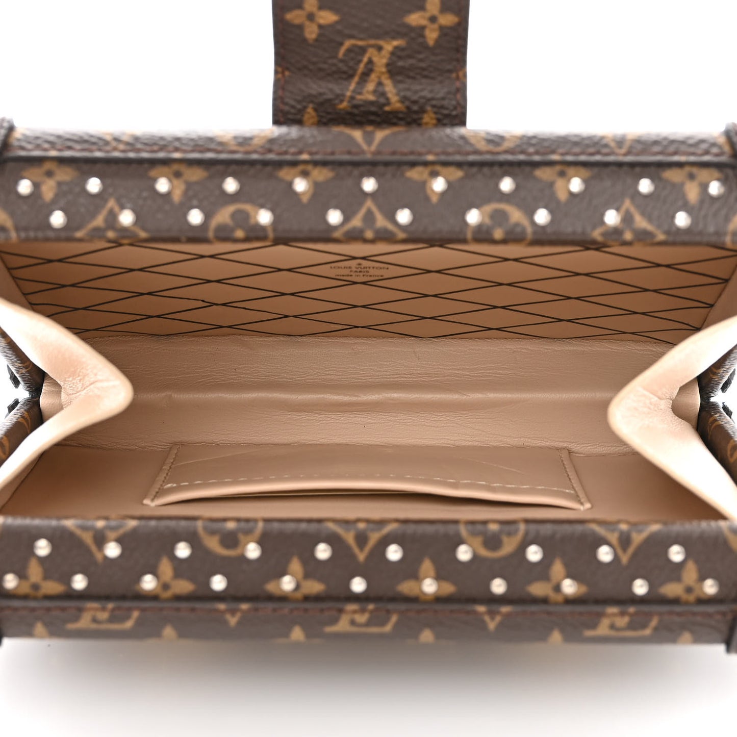 Monogram Studded Petite Malle