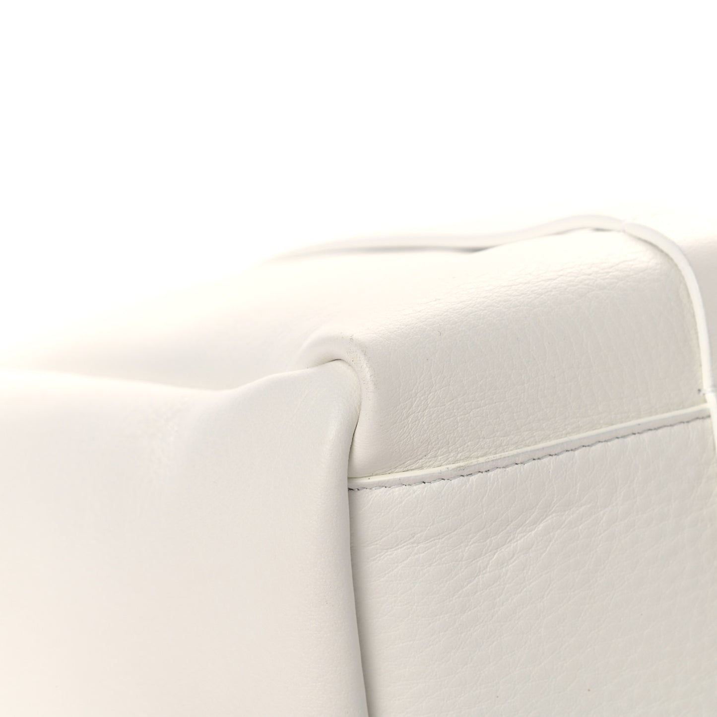 Veau Baltimore Double Sided Small Everyday Tote Optic White Black