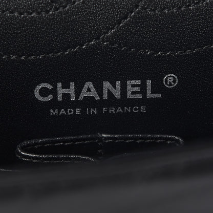 Chanel Aged Calfskin Chevron Quilted 2.55 Reissue 226 So Black 6 of 11
