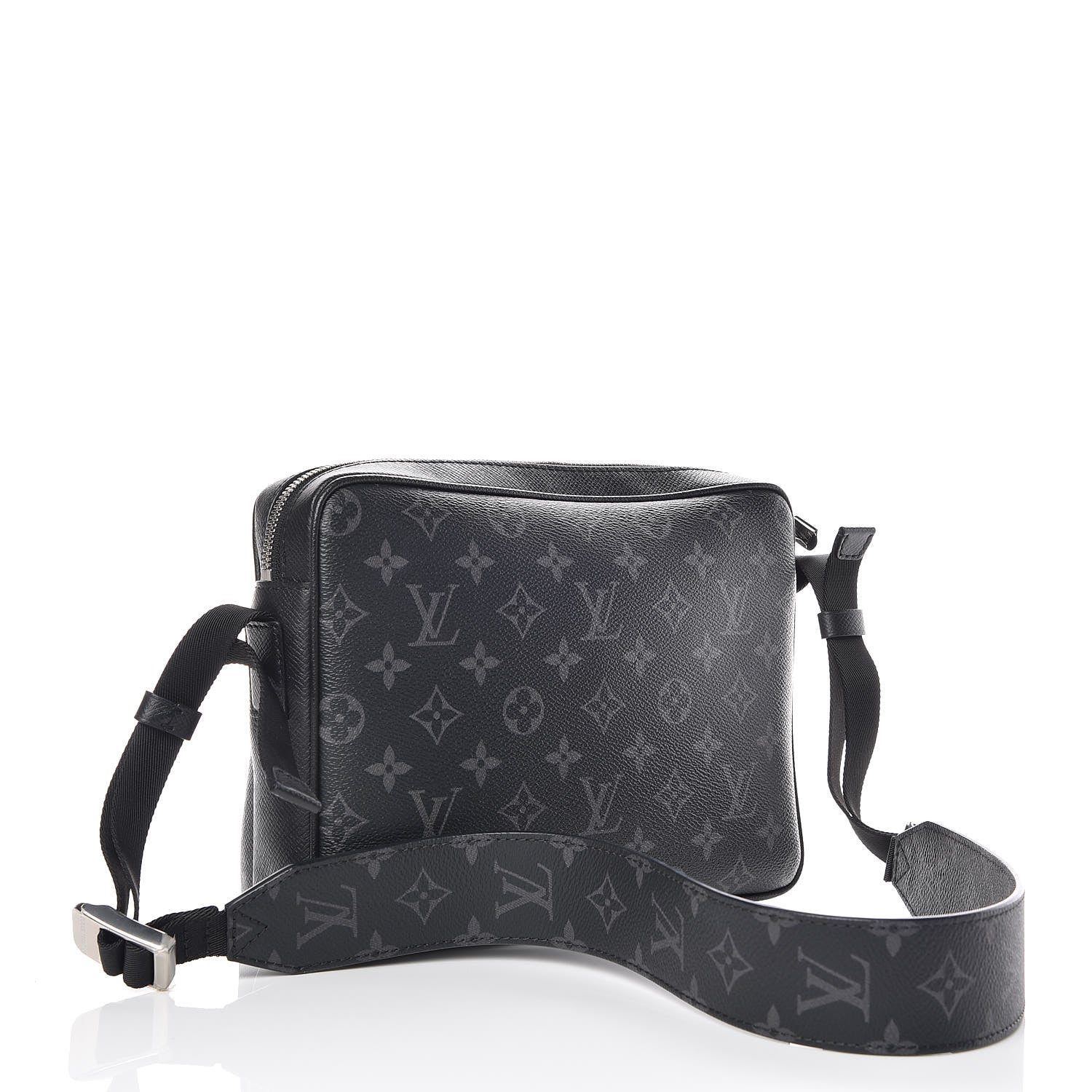 Louis Vuitton Taiga Monogram Eclipse Outdoor Messenger Black 3 of 9