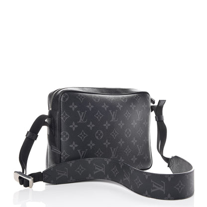 Louis Vuitton Taiga Monogram Eclipse Outdoor Messenger Black 3 of 9