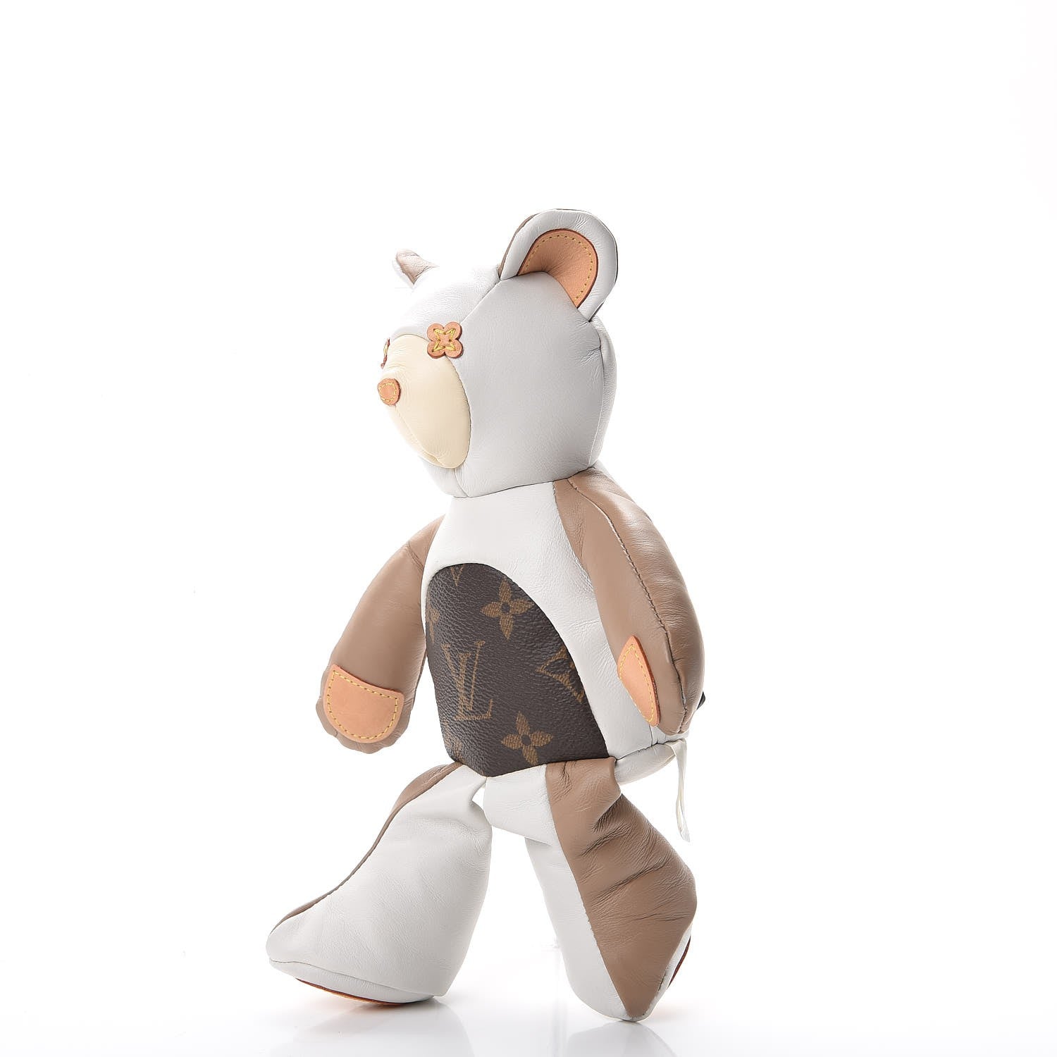 Louis Vuitton Calfskin Monogram Doudou Louis Bear Beige 15 of 15
