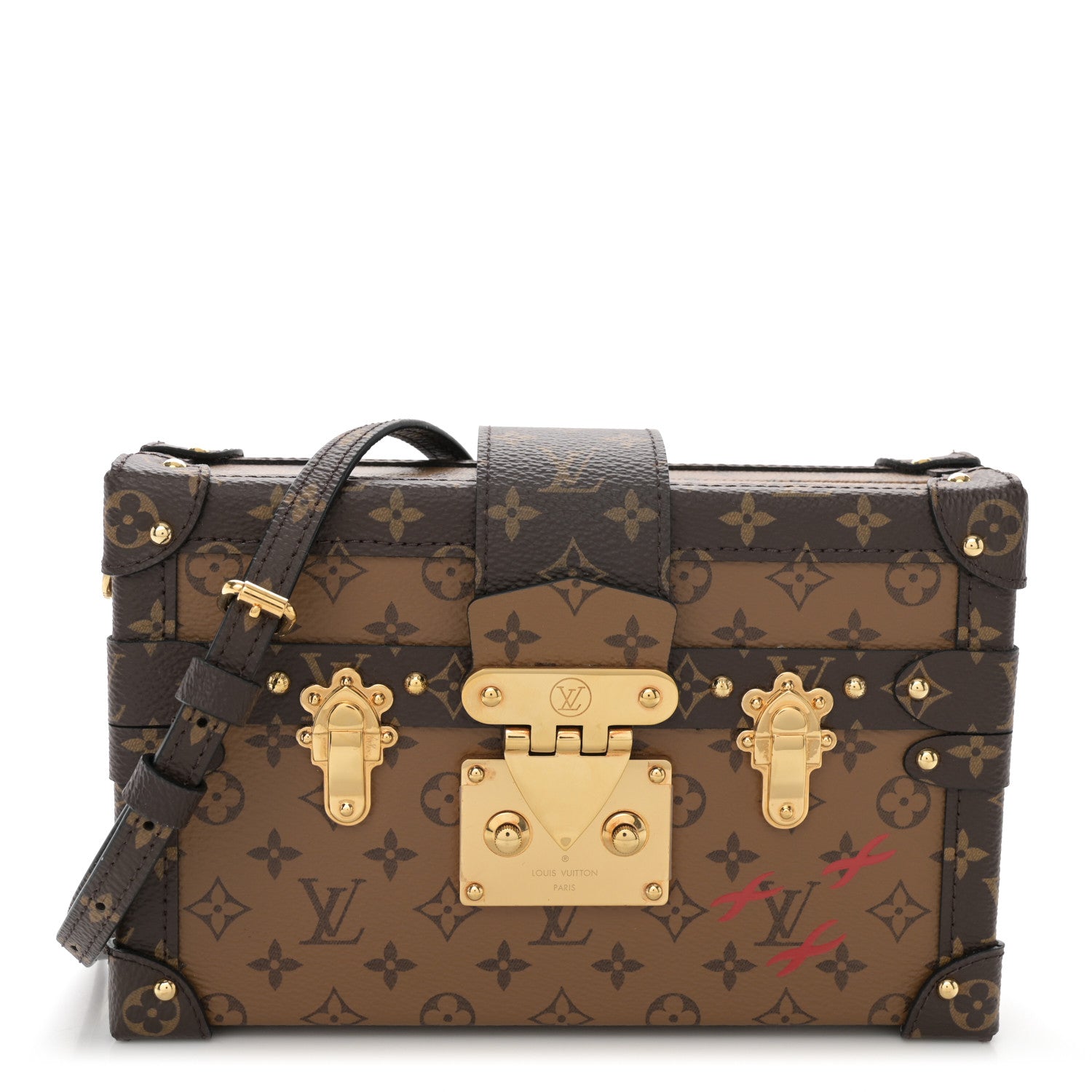 Louis Vuitton Reverse Monogram Petite Malle 1 of 12