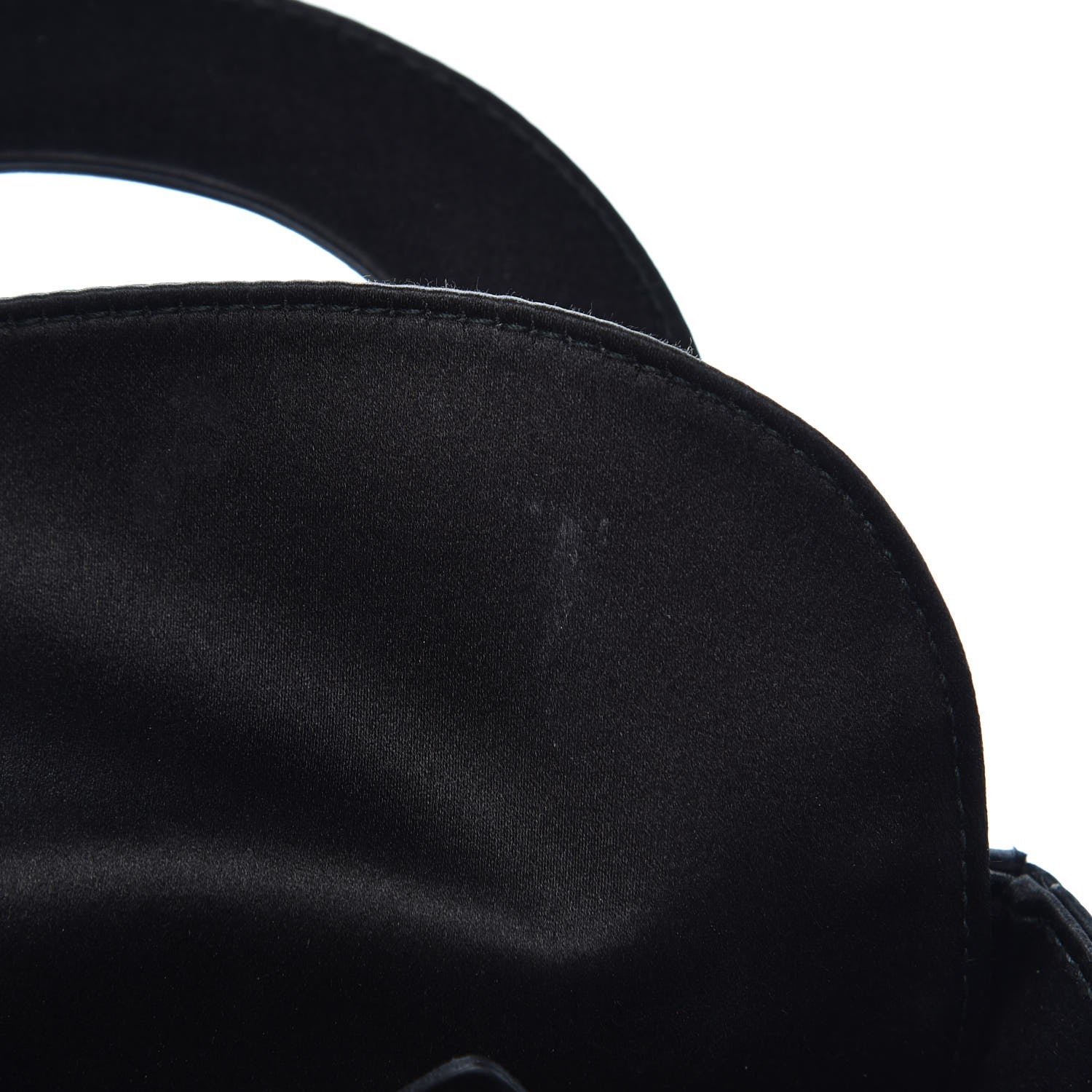 Christian Dior Satin Crystal Cannage Mini Lady Dior Black 8 of 10