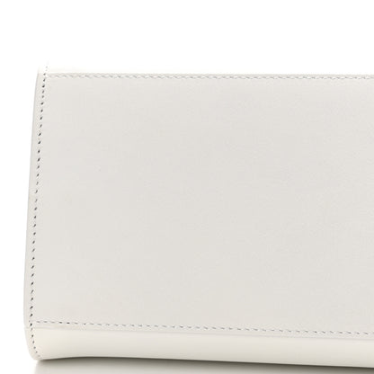 Salvatore Ferragamo Natural Grain Calfskin Mini Hug Bag Optic White 13 of 13
