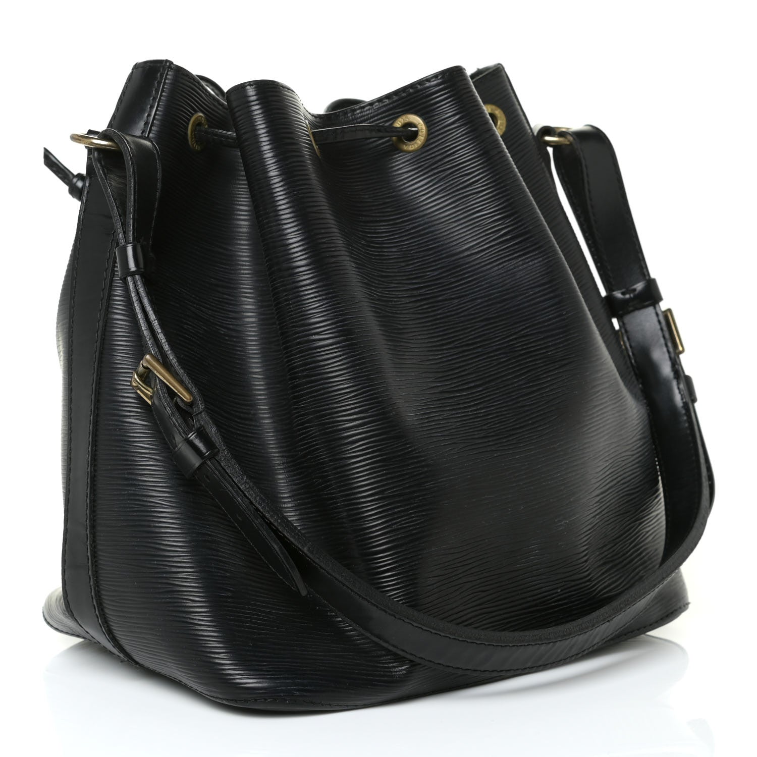 Louis Vuitton Epi Petit Noe Black 3 of 23