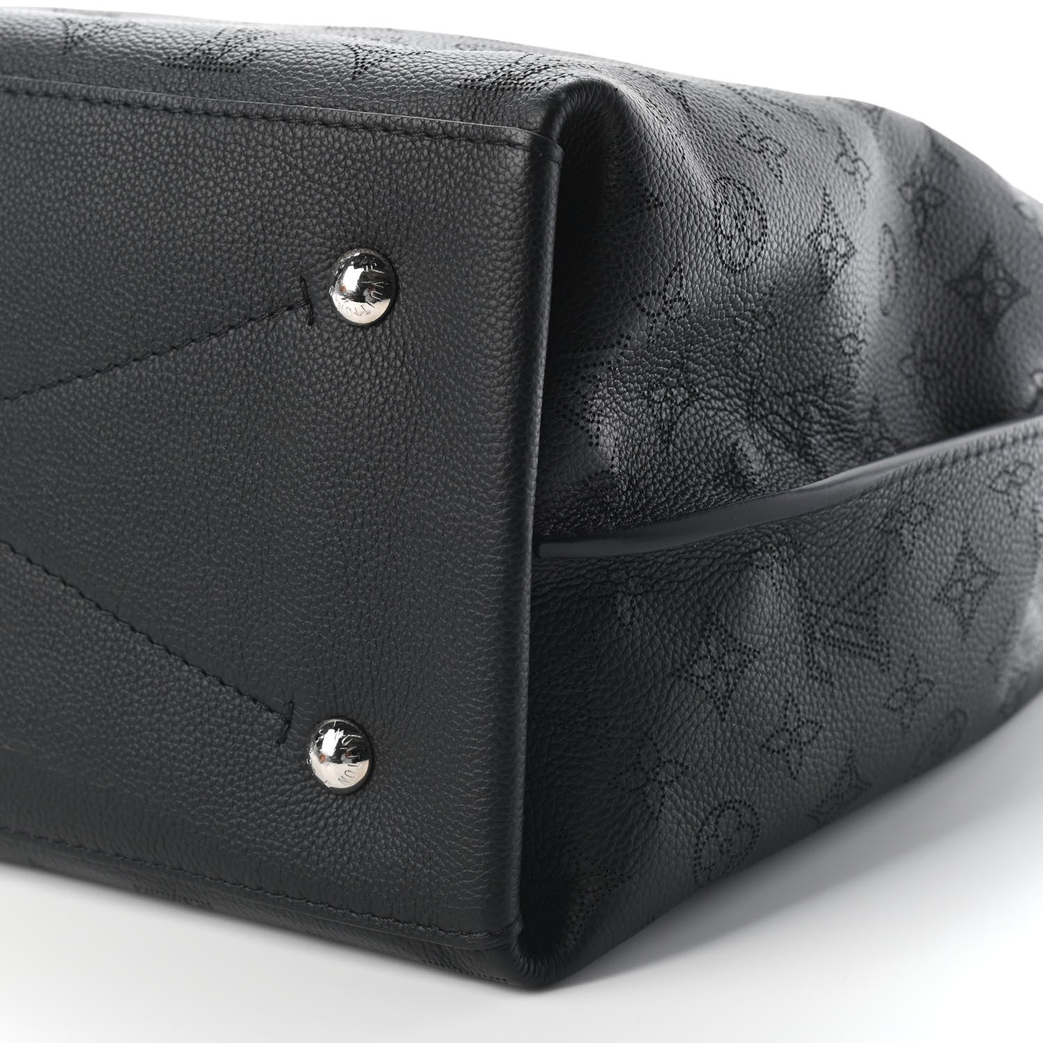 Louis Vuitton Mahina Carmel Hobo Black 8 of 8