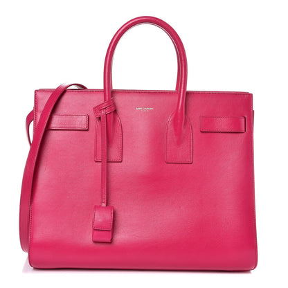 Saint Laurent Calfskin Small Sac De Jour Bubblegum 1 of 10