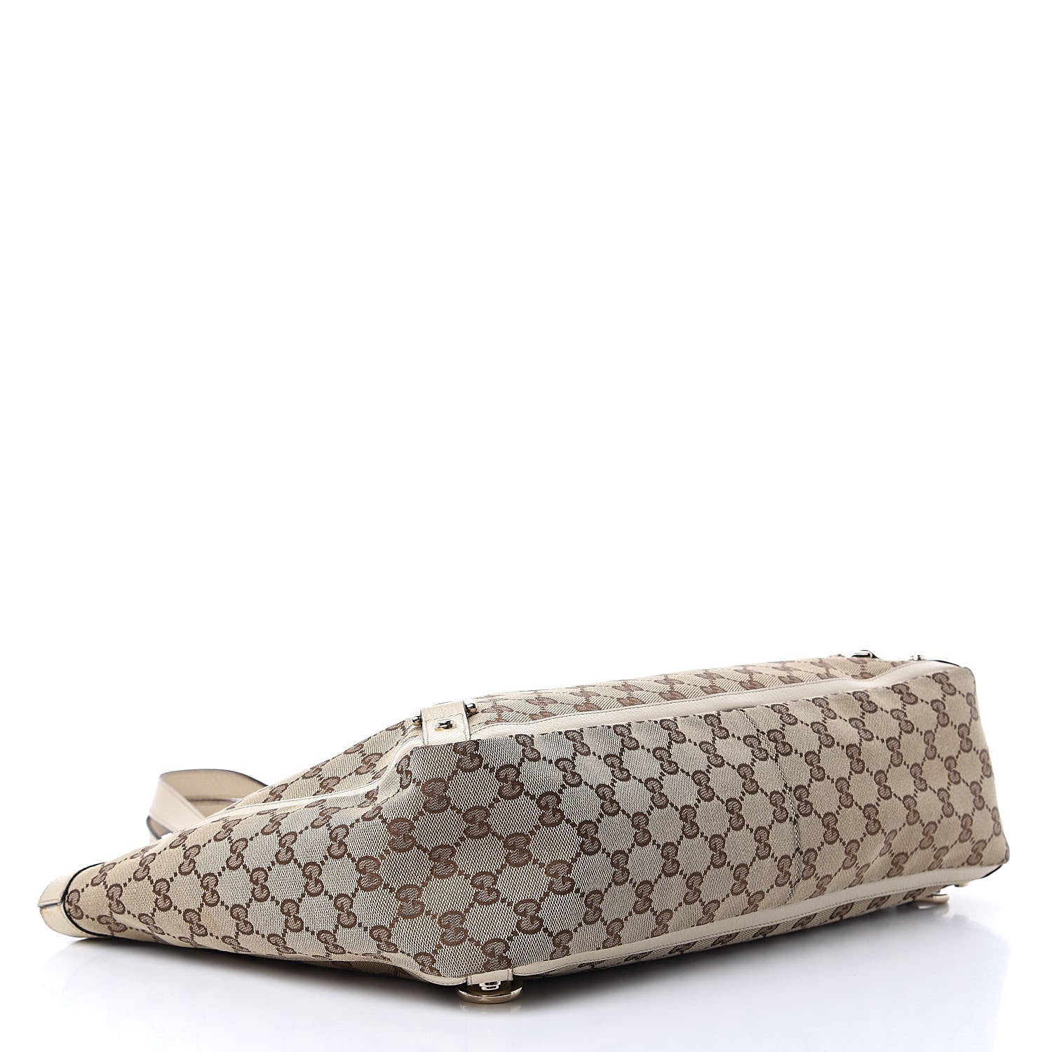 Gucci Monogram Large Abbey Tote Off White 4 of 12