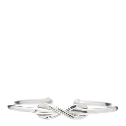Tiffany Sterling Silver Infinity Cuff Bracelet 1 of 5