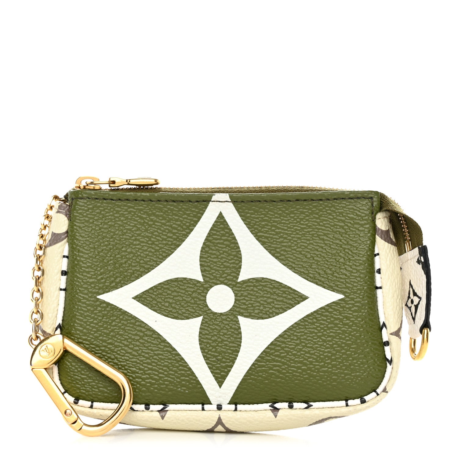 Louis Vuitton Monogram Giant Micro Pochette Accessories Kaki White 1 of 6