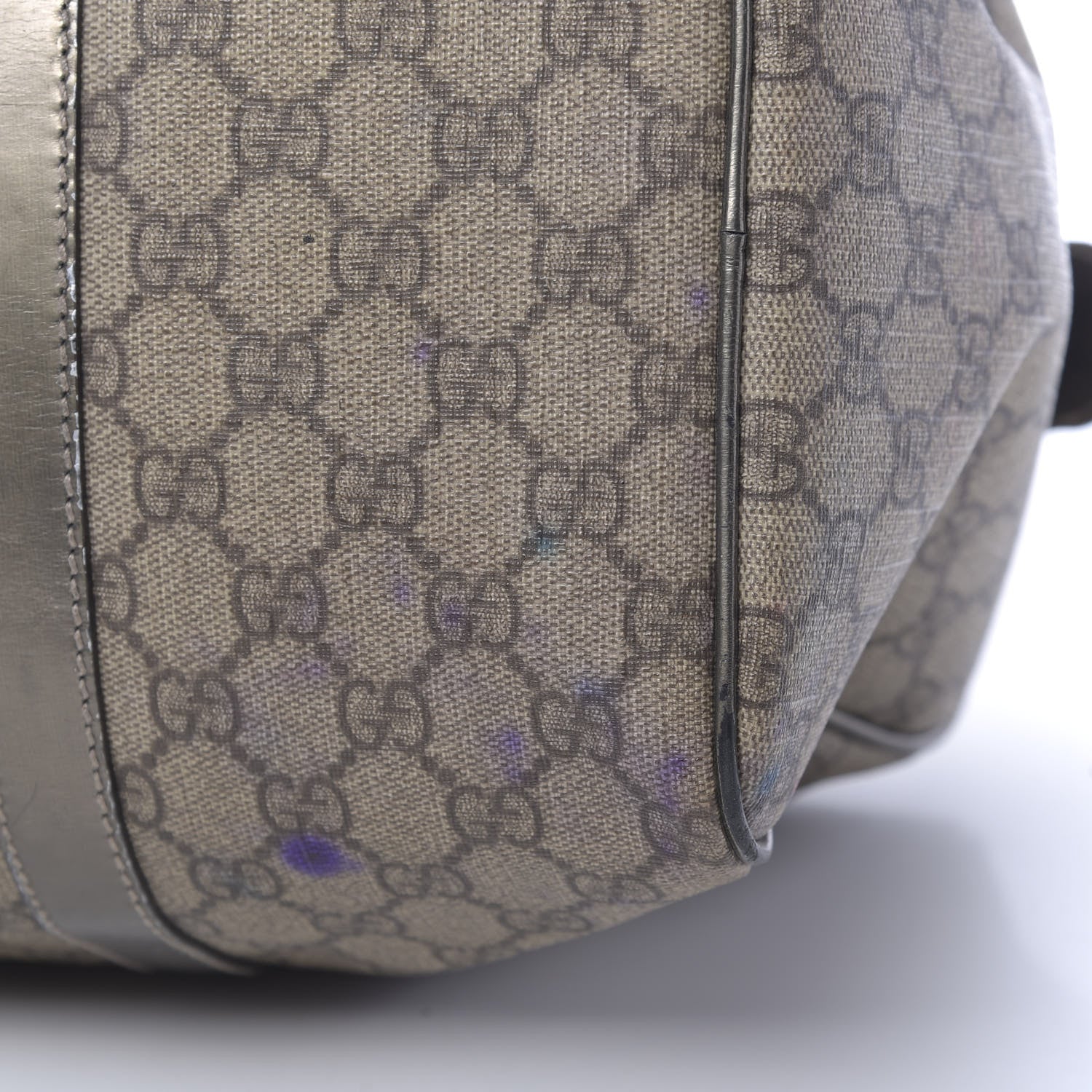 Gucci GG Plus Monogram Medium Joy Boston Pewter 20 of 20