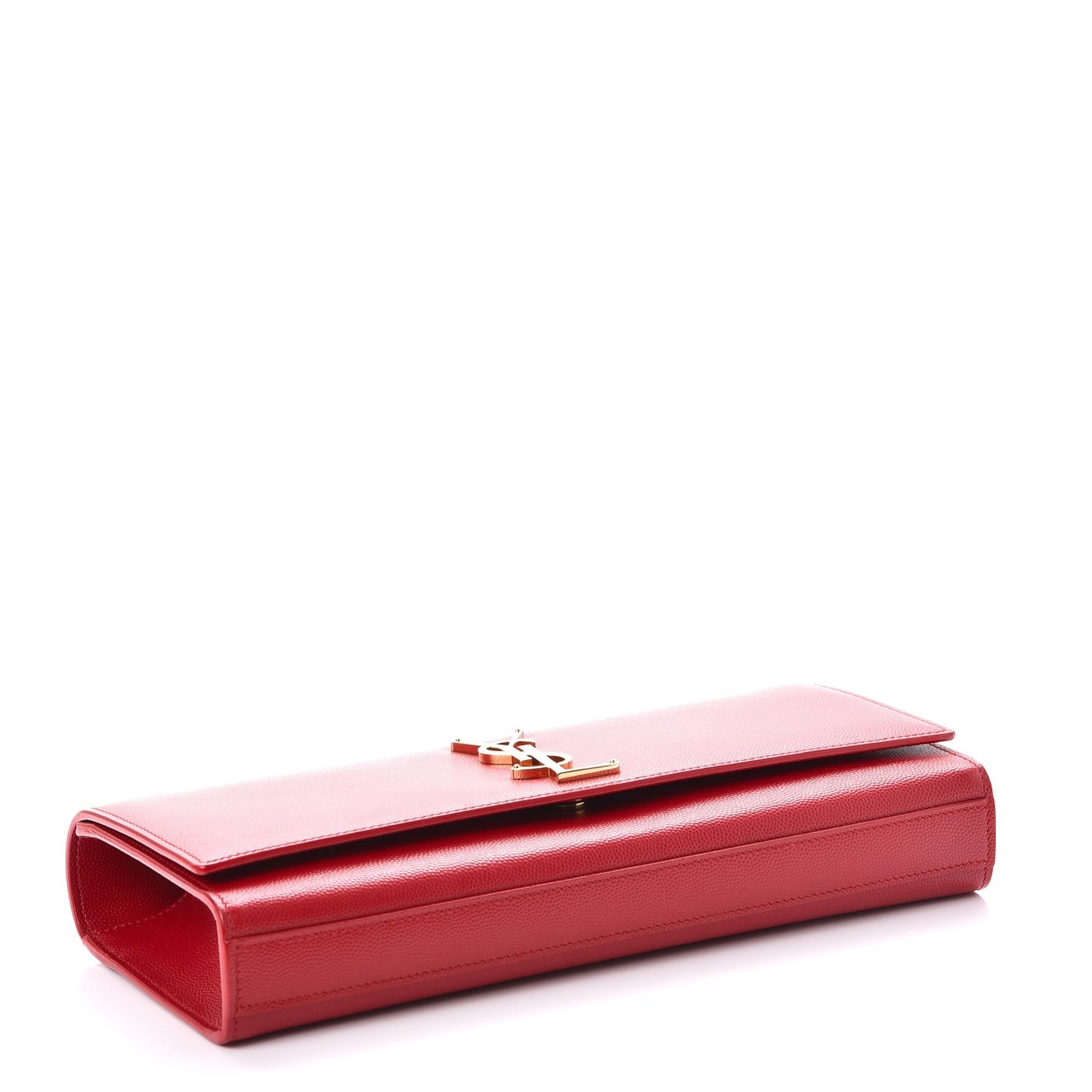 Grain De Poudre Classic Monogram Cassandre Clutch New Red