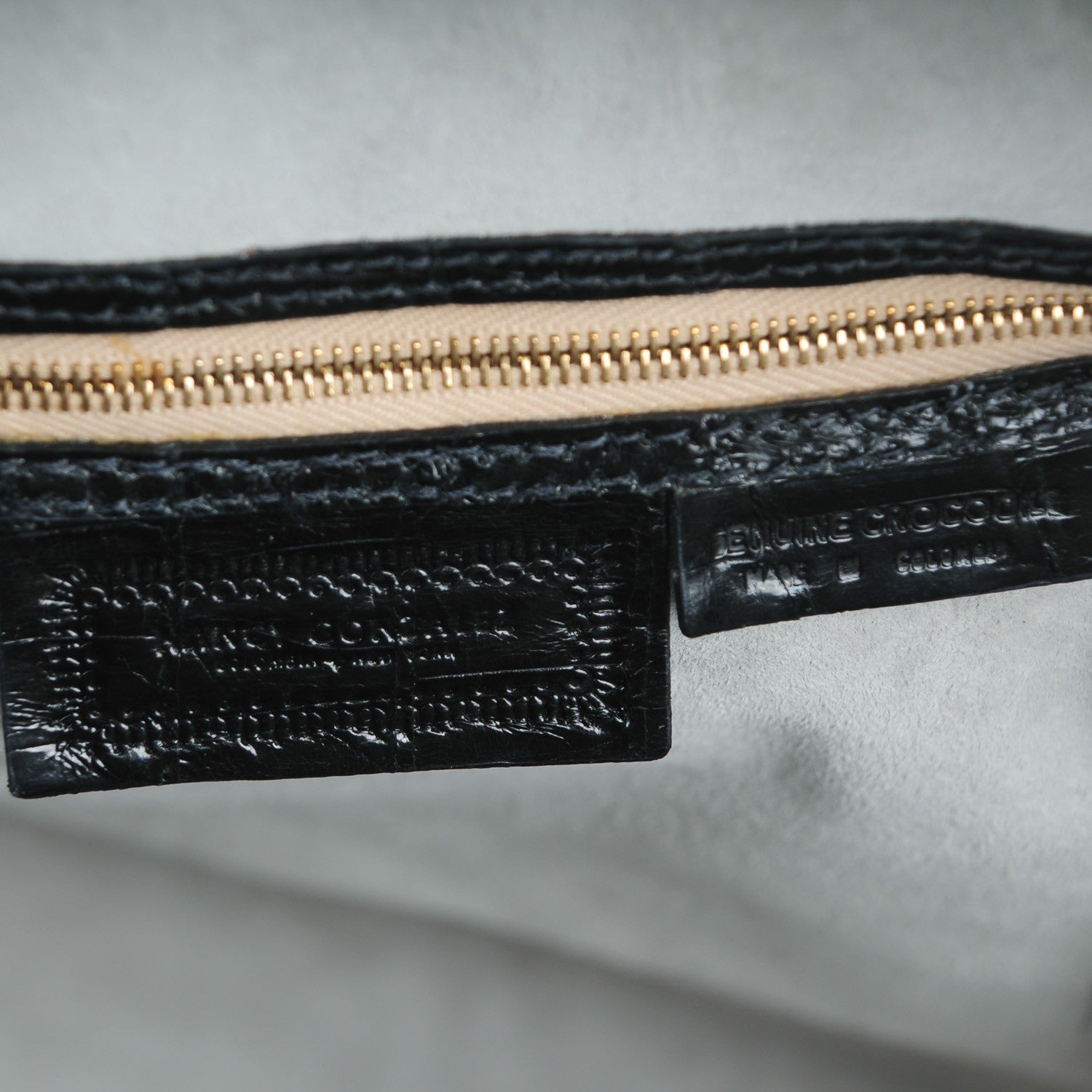 Nancy Gonzalez Crocodile Top Handle Tote Black 6 of 8
