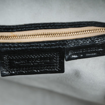 Nancy Gonzalez Crocodile Top Handle Tote Black 6 of 8