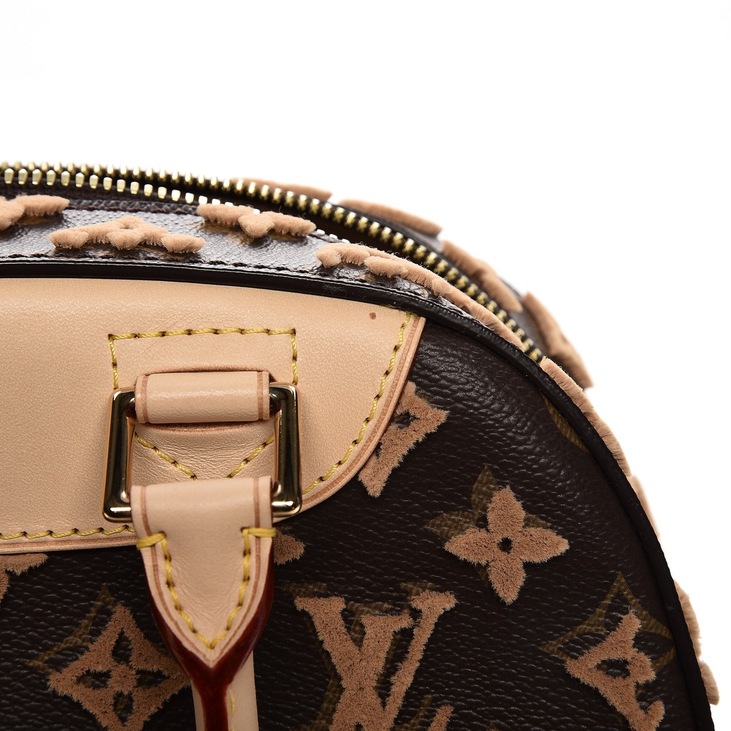 Monogram Tuffetage Deauville Cube Caramel
