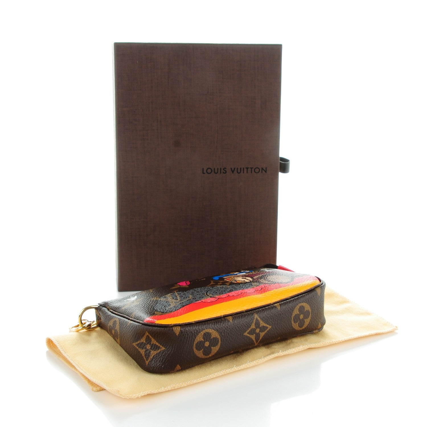 Louis Vuitton Monogram 2015 Christmas Animation Mini Pochette Accessories 4 of 7