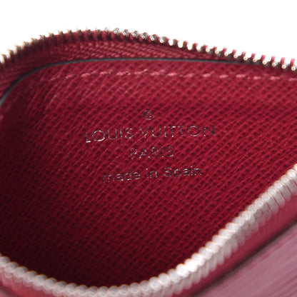 Louis Vuitton Epi Trio Card Case Wallet Rose Ballerine Rouge Fuchsia 7 of 8