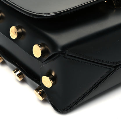 Jimmy Choo Smooth Calfskin Lockett Petite Shoulder Bag Black 8 of 9