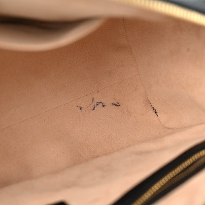 Gucci Textured Dollar Calfskin Web Medium Ophidia Boston Black 11 of 12