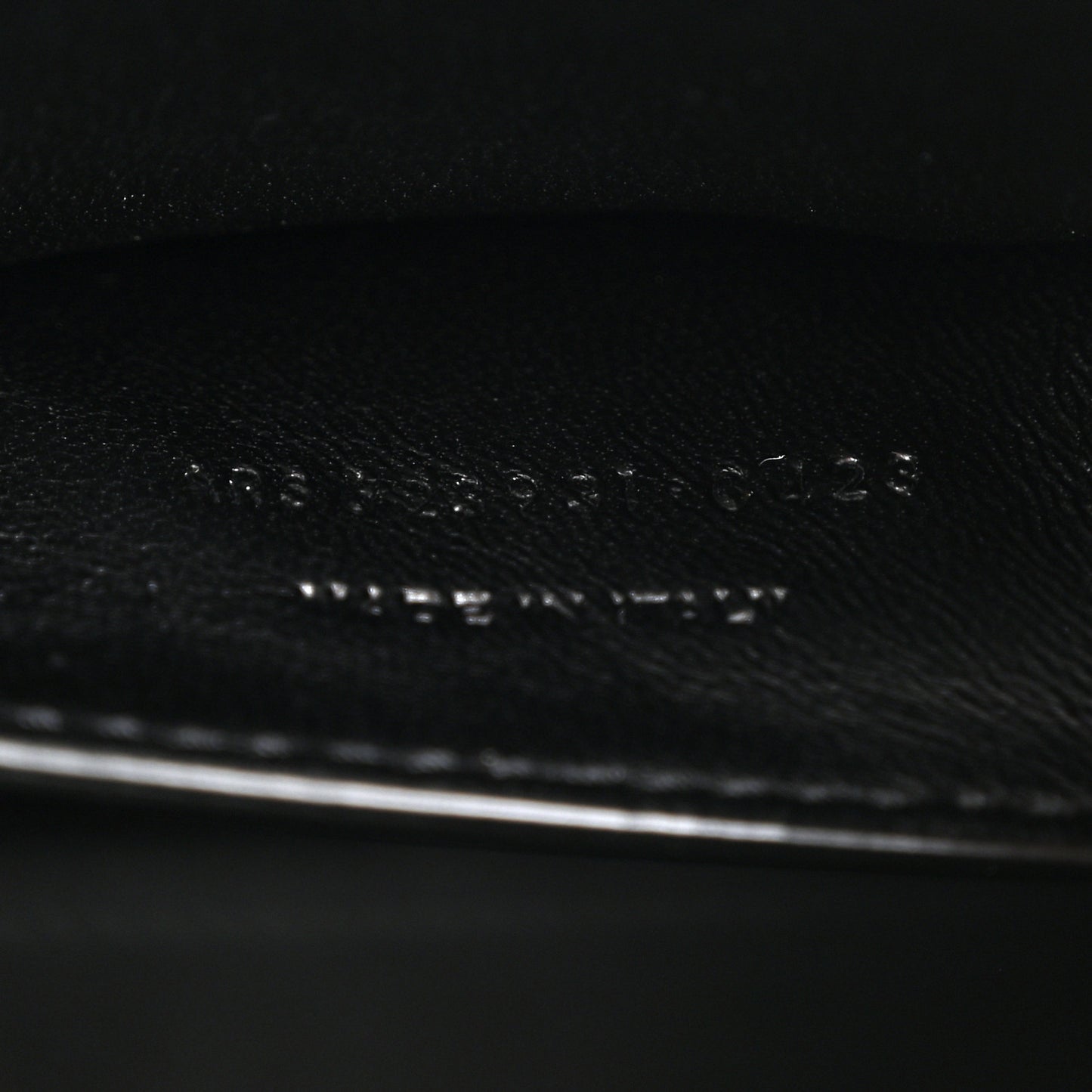Smooth Shiny Calfskin Medium Classic Monogram Cassandra Top Handle Black Crema Soft