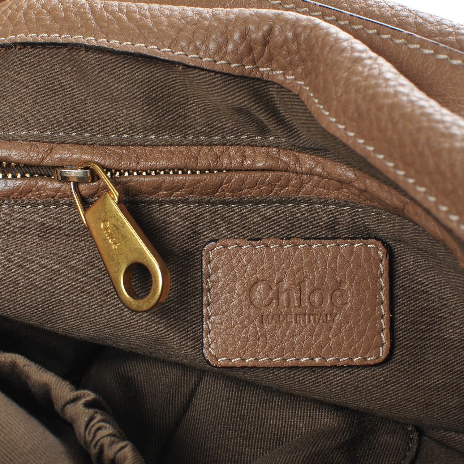 Chloe Calfskin Medium Marcie Satchel Nut 7 of 7