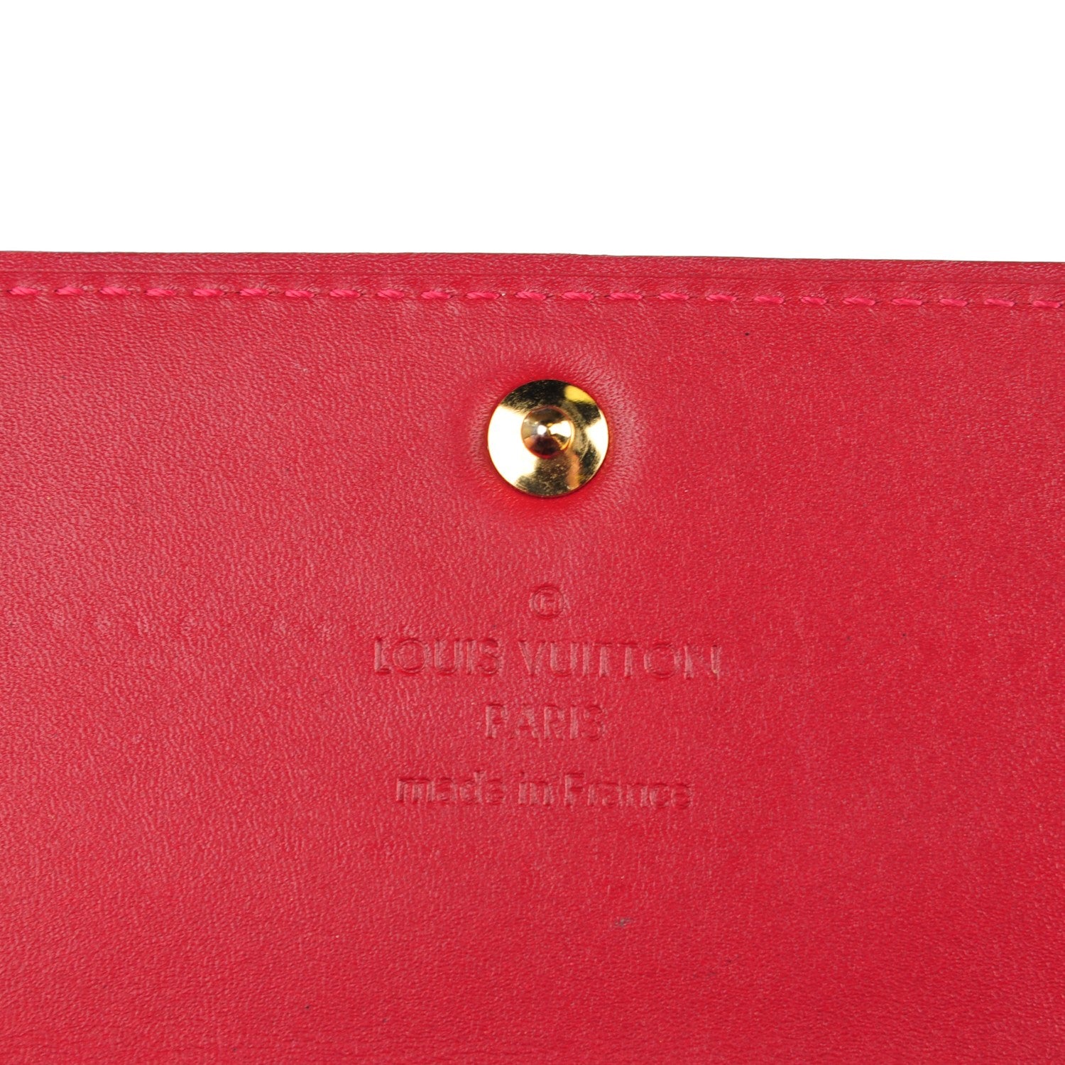 Louis Vuitton Vernis Sarah Wallet Pomme D'Amour 5 of 7