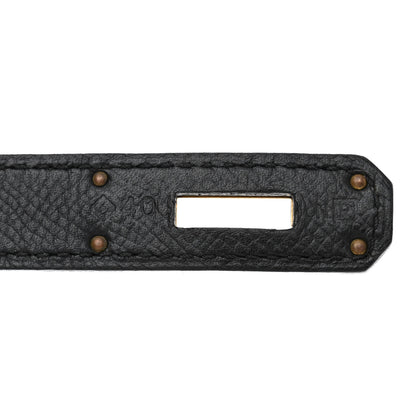 Hermes Epsom Kelly Sellier 32 Black 7 of 12